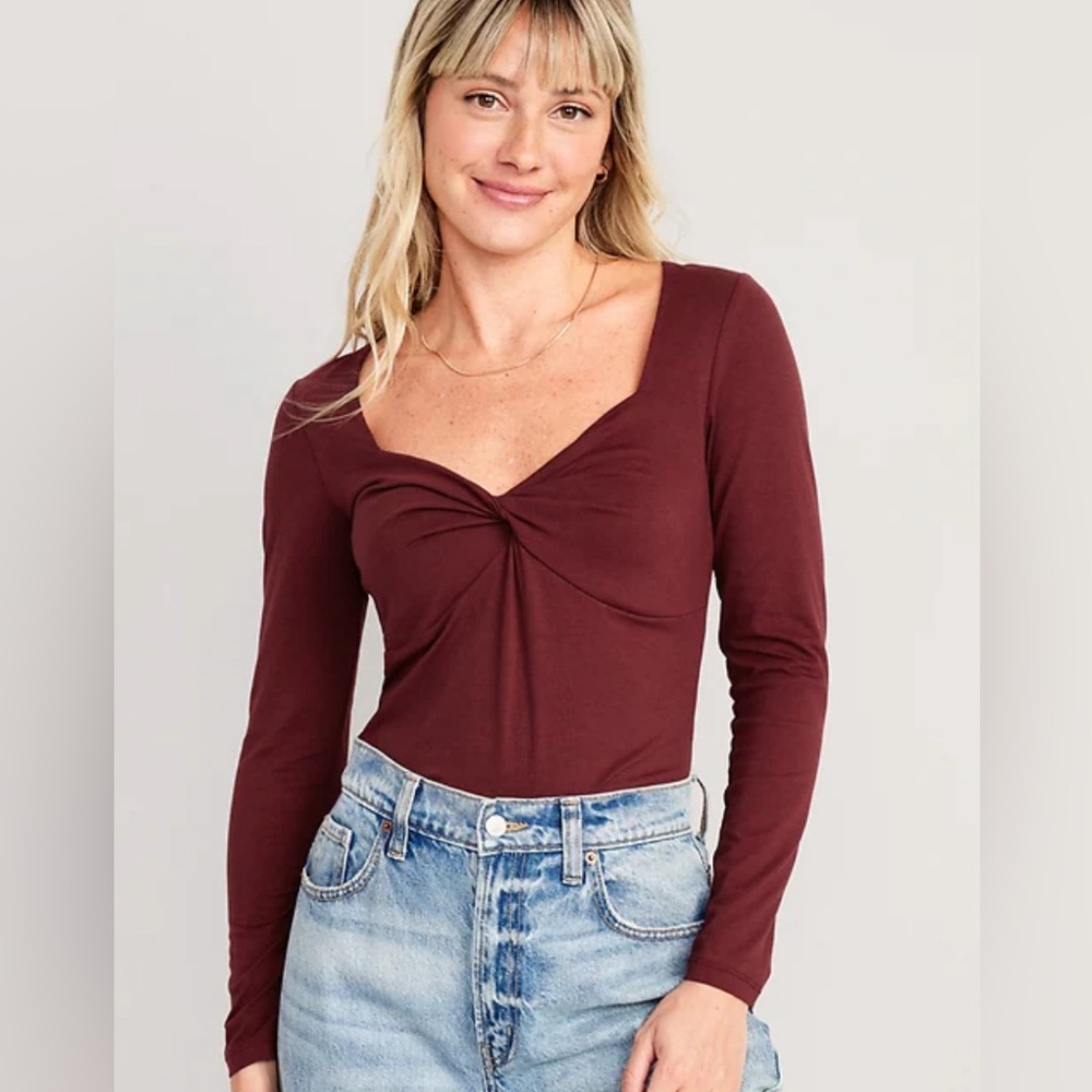 Old Navy Twist Front Top - Large Petite